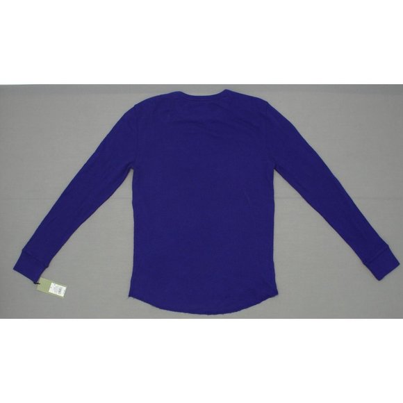 NWT Goodfellow & Co. Knit Thermal Shirt Blue XL - Picture 4 of 5